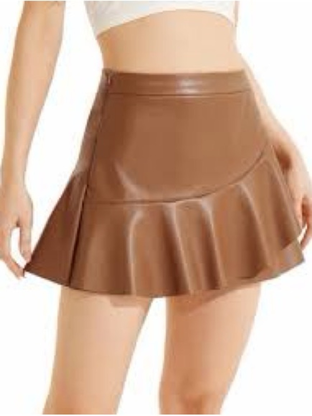 Do+Be Leather Skort